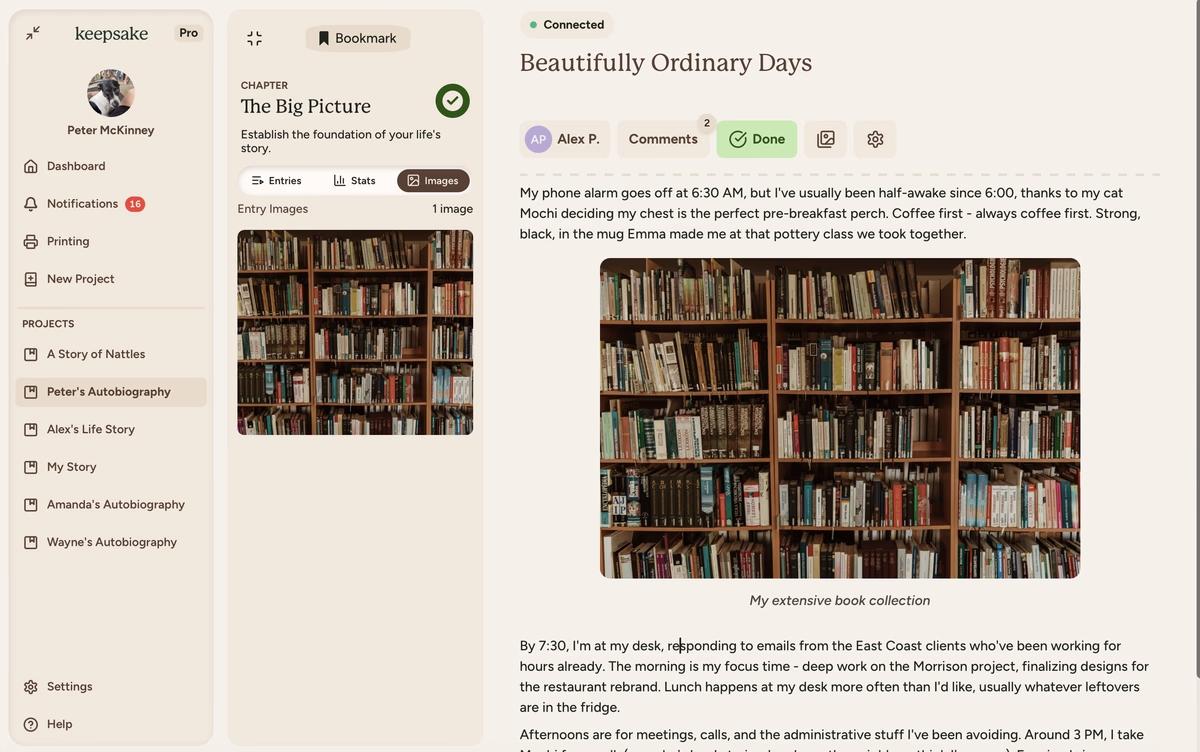 Images tab
gallery