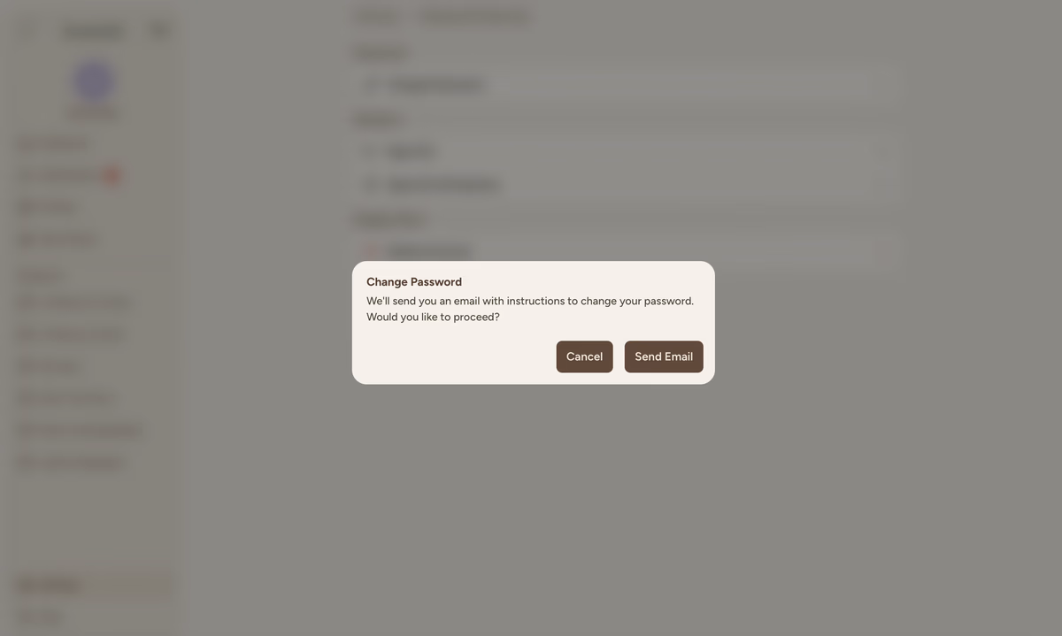 Change
Password