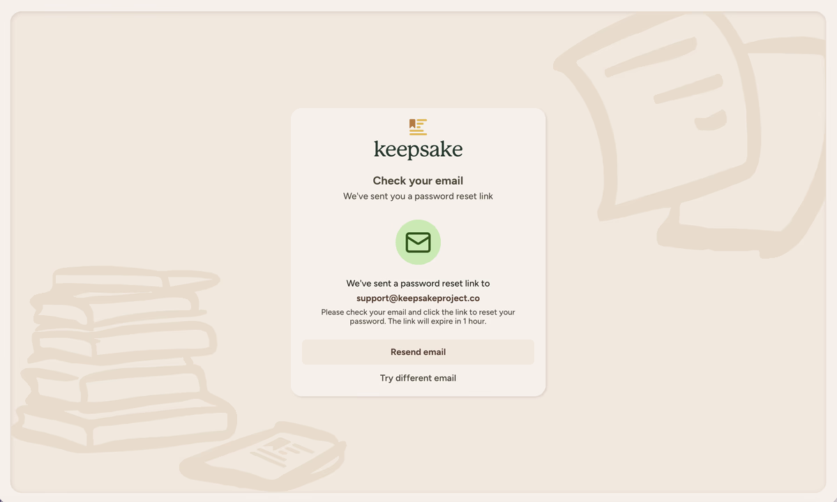 Check
inbox