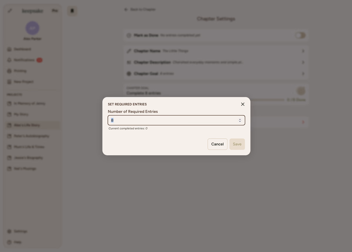 Settings icon location
