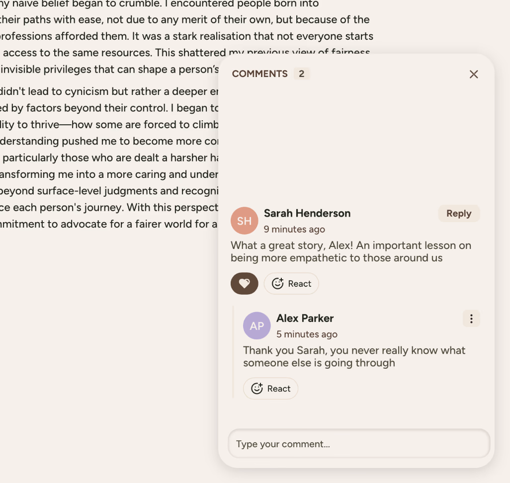 Comments
expanded