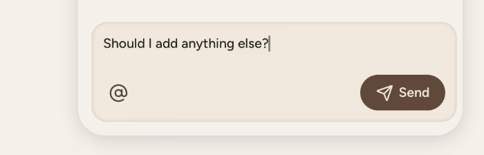 Adding a
comment
