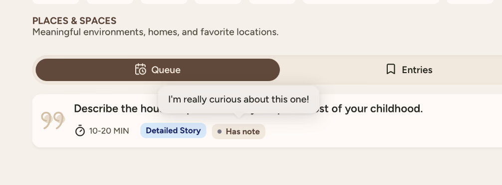 Add to queue
button
